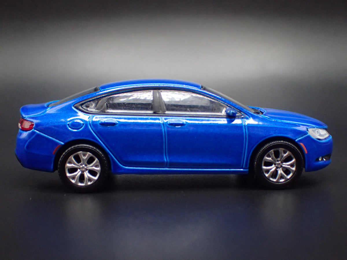 2011-2017 CHRYSLER 200S BLUE 1:64 SCALE COLLECTIBLE DIORAMA DIECAST MODEL CAR