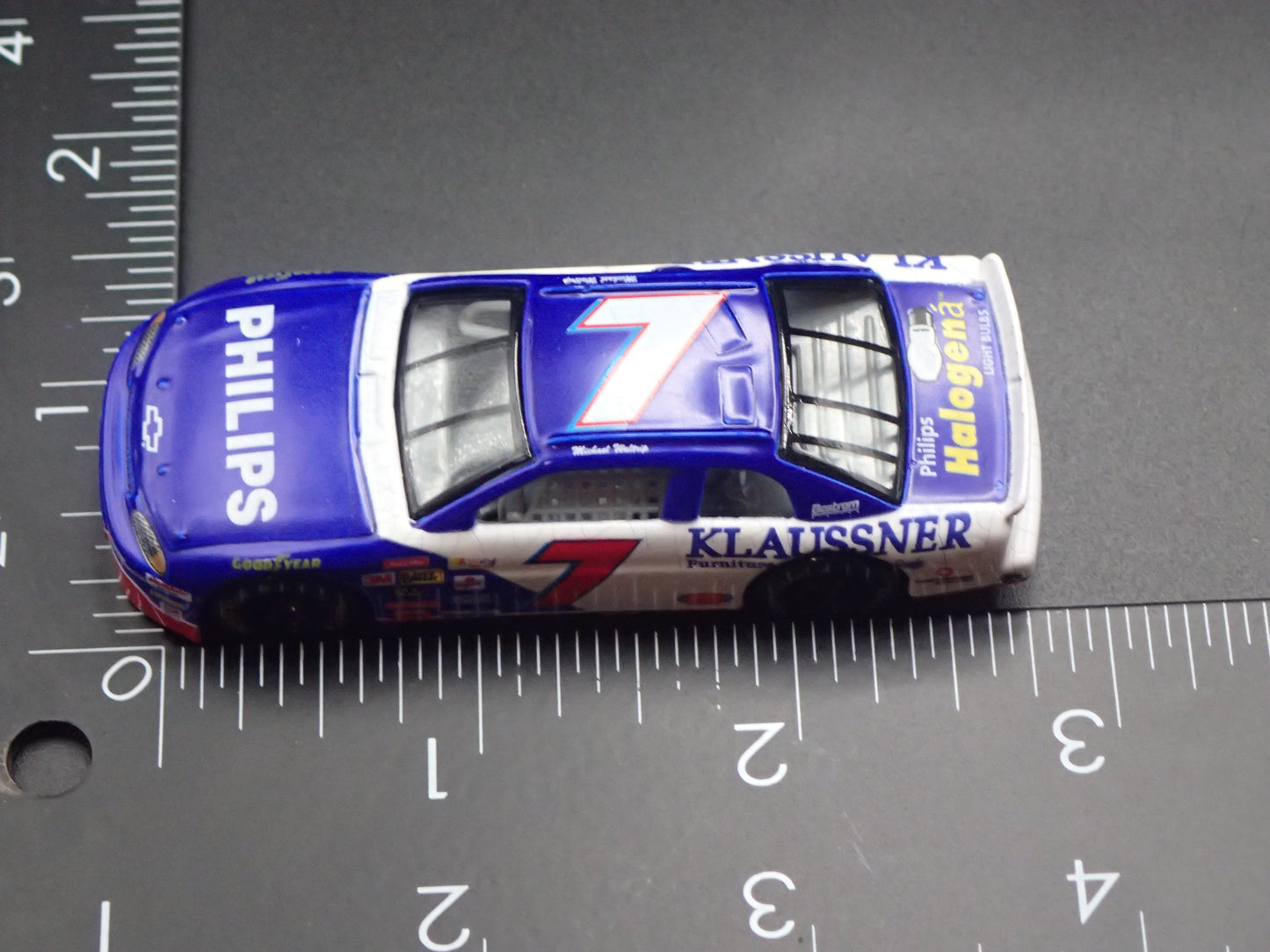 1999 CHEVY CHEVROLET MONTE CARLO 7 MICHAEL WALTRIP NASCAR 1:64 SCALE DIECAST CAR