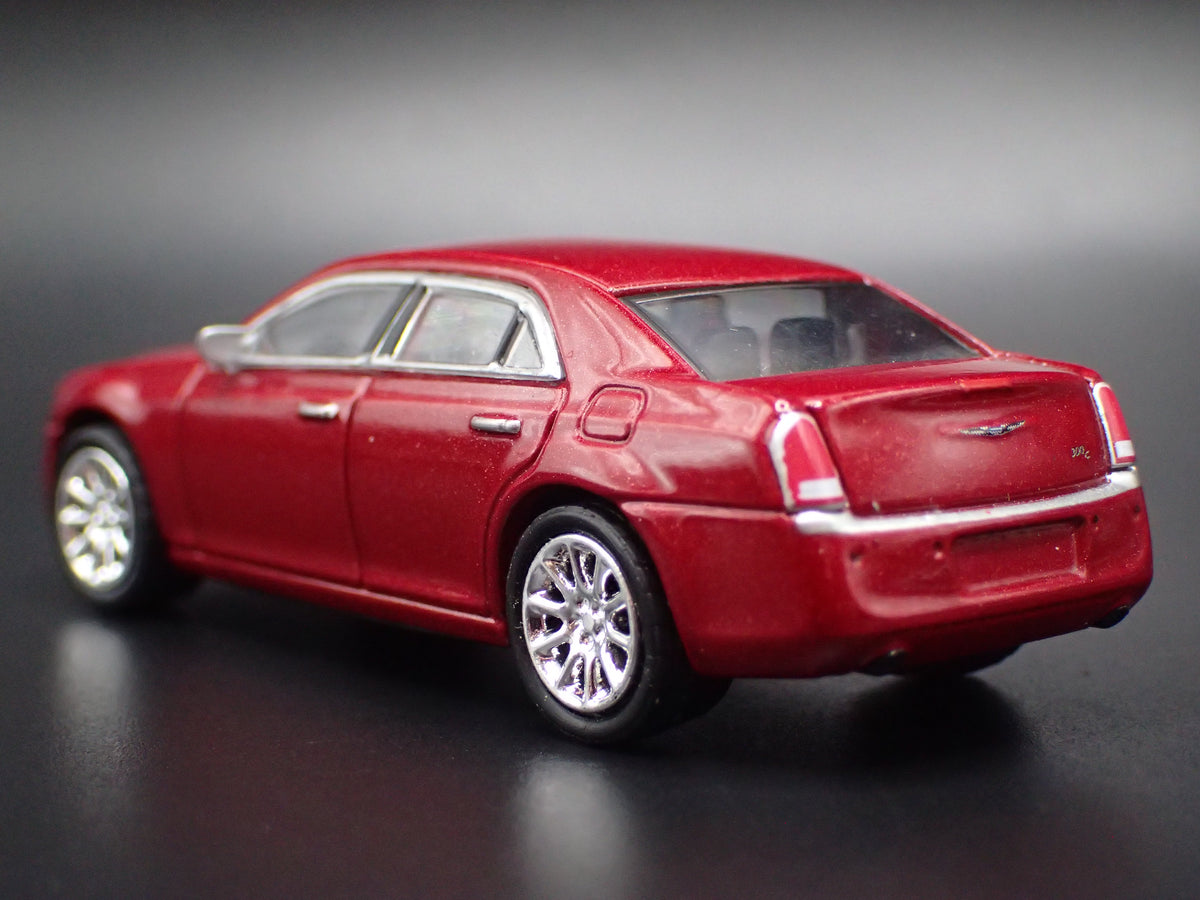 2011-2023 CHRYSLER 300C RED 1/64 SCALE COLLECTIBLE DIORAMA DIECAST MODEL CAR