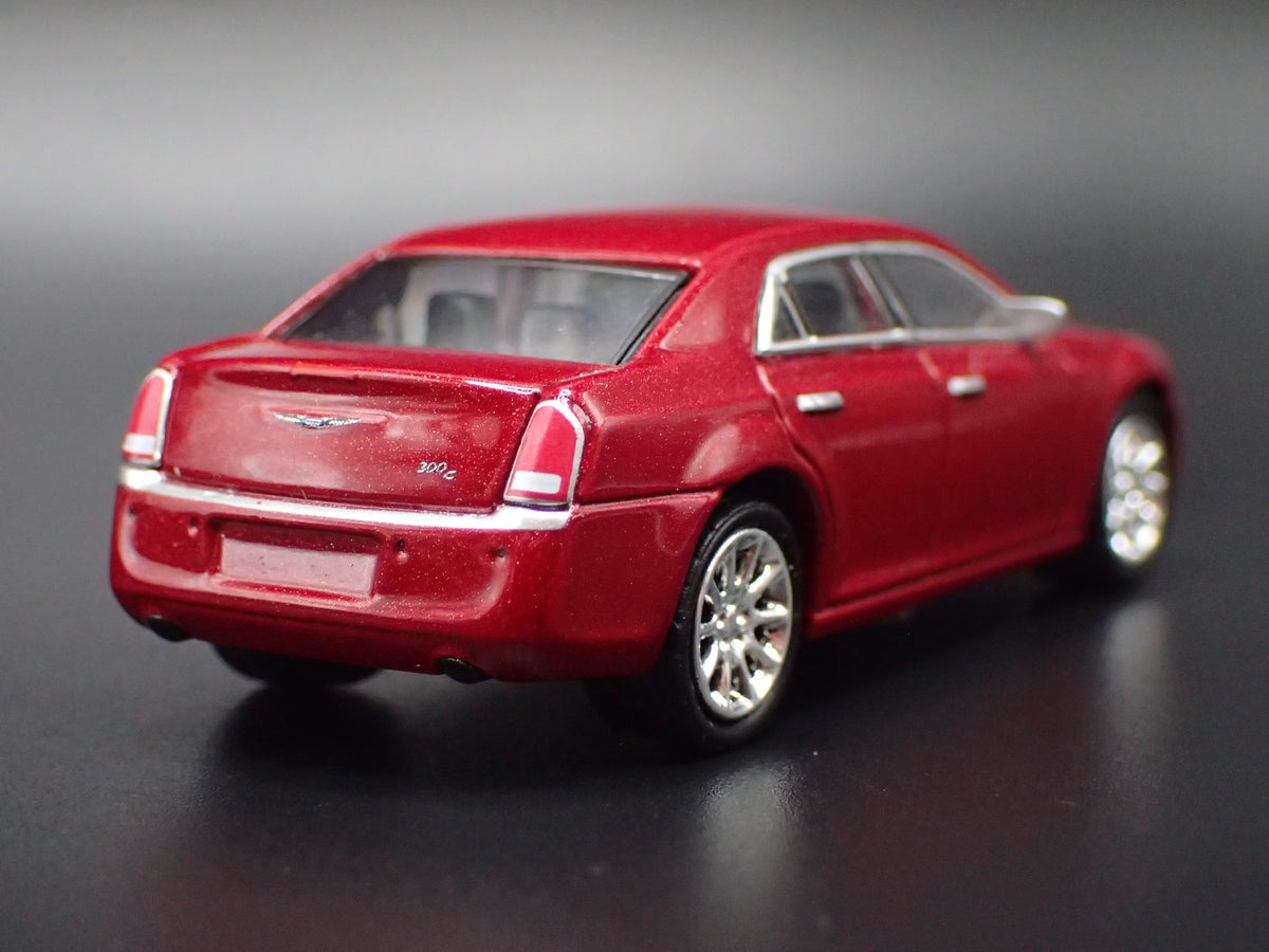 2011-2023 CHRYSLER 300C RED 1/64 SCALE COLLECTIBLE DIORAMA DIECAST MODEL CAR