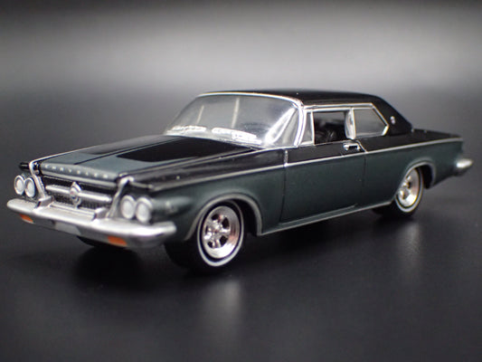 1963 63 CHRYSLER 300 J GRAY 1/64 SCALE COLLECTIBLE DIORAMA DIECAST MODEL CAR