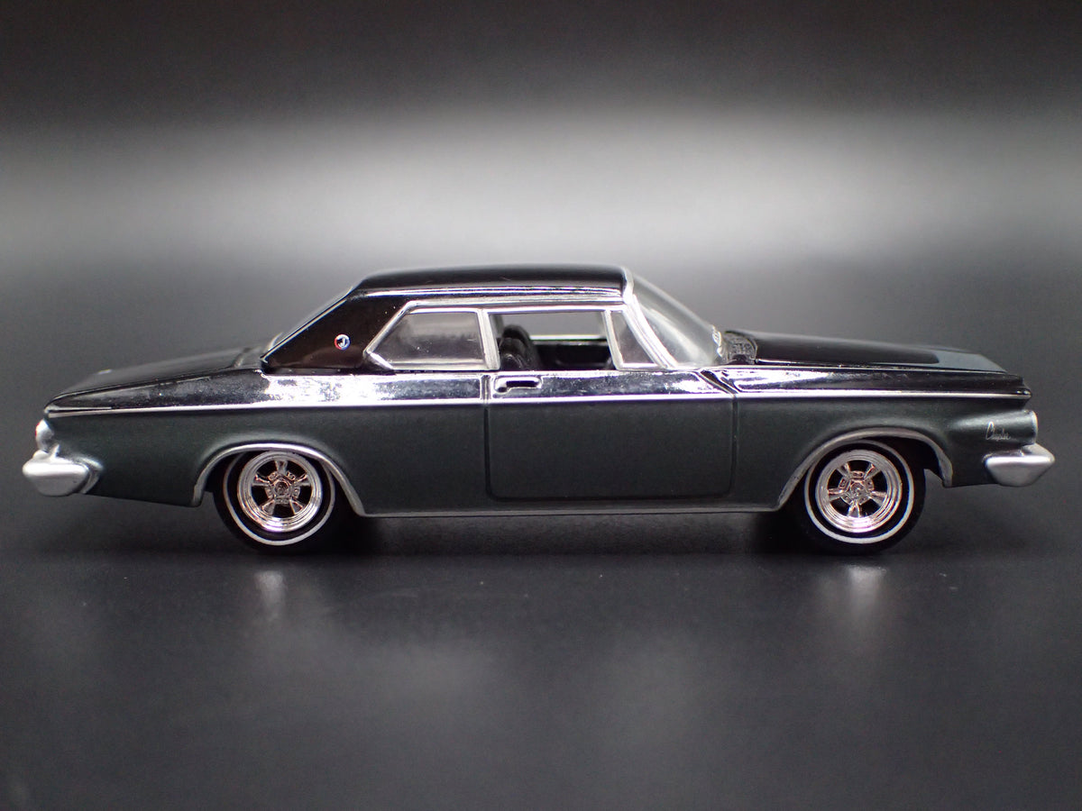 1963 63 CHRYSLER 300 J GRAY 1/64 SCALE COLLECTIBLE DIORAMA DIECAST MODEL CAR