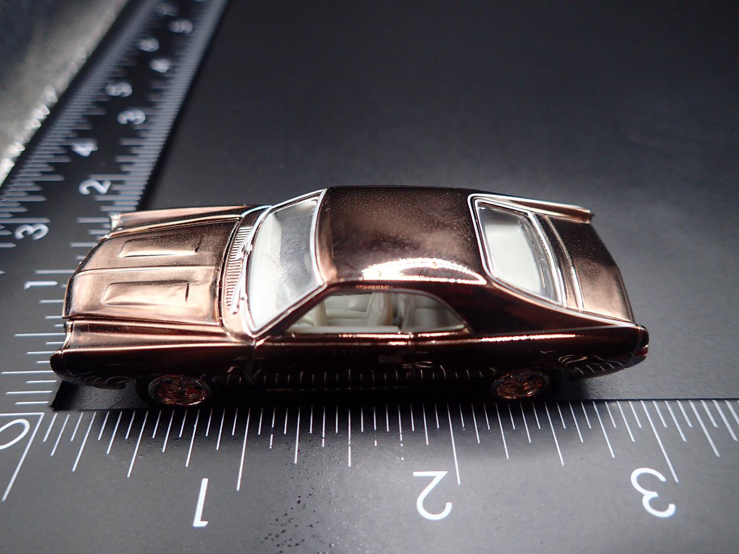 1969 69 AMC JAVELIN MUSCLE CAR CHROME 1:64 SCALE DIORAMA DIECAST MODEL CAR