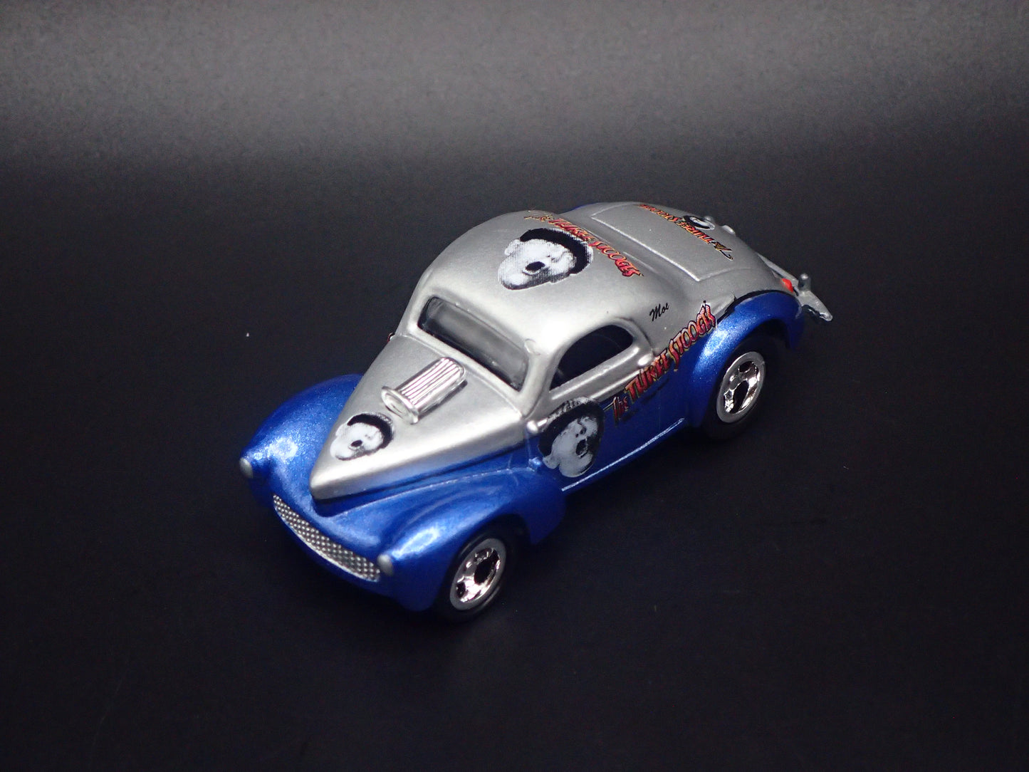 1941 41 WILLY'S COUPE NHRA 3 STOOGES MOE 1:64 SCALE DIECAST MODEL CAR