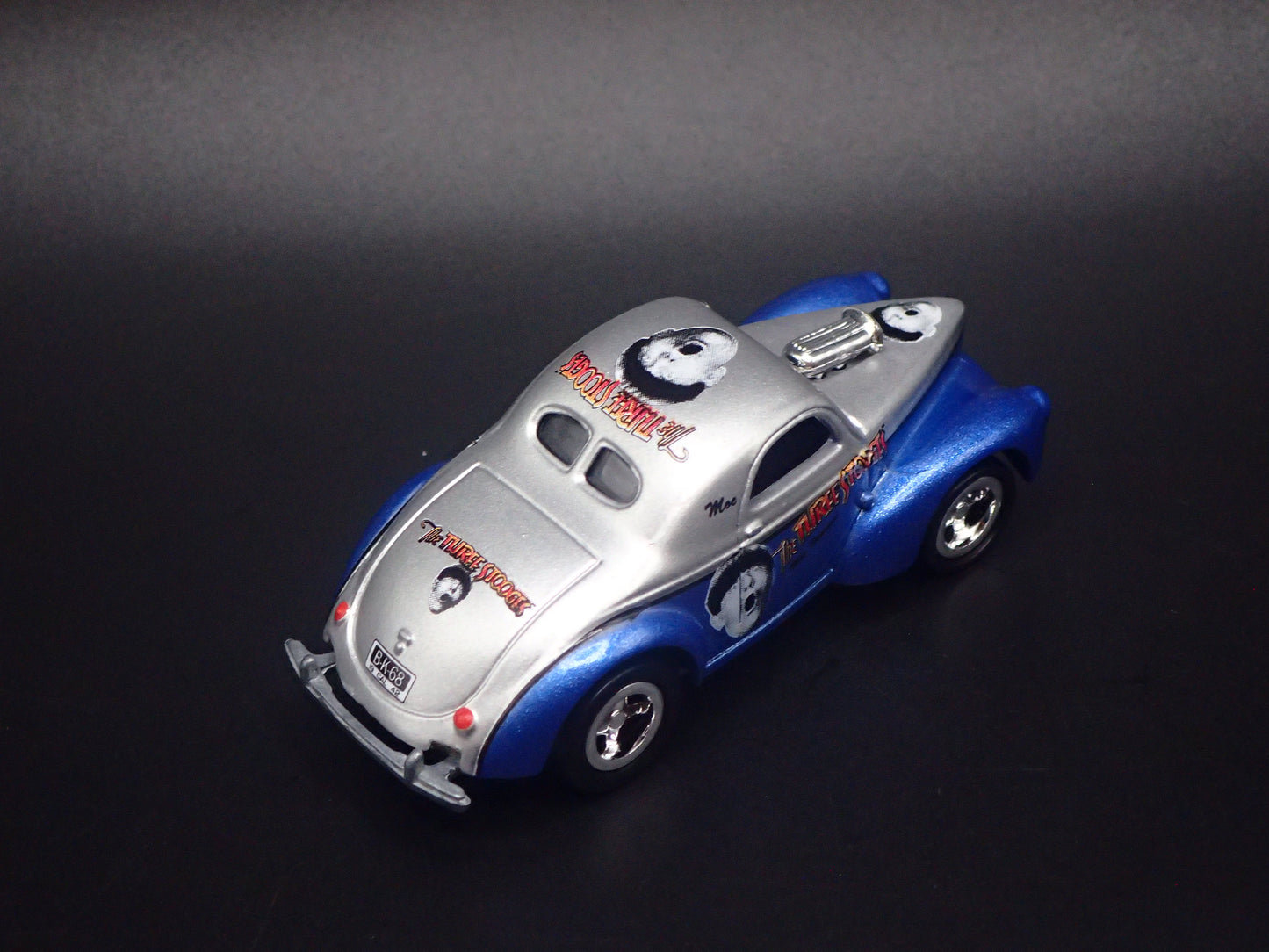 1941 41 WILLY'S COUPE NHRA 3 STOOGES MOE 1:64 SCALE DIECAST MODEL CAR