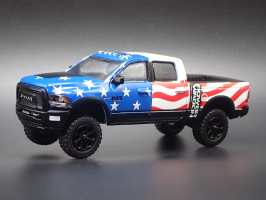 2017-2026 RAM 2500 POWER WAGON PICKUP TRUCK AMERICA 250 1/64 SCALE DIECAST CAR