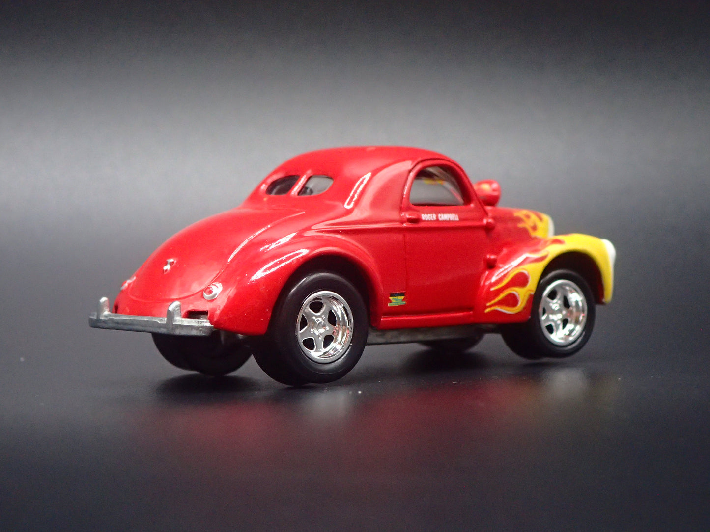 1941 41 WILLY'S COUPE NHRA RED 1:64 SCALE DIORAMA DIECAST MODEL CAR