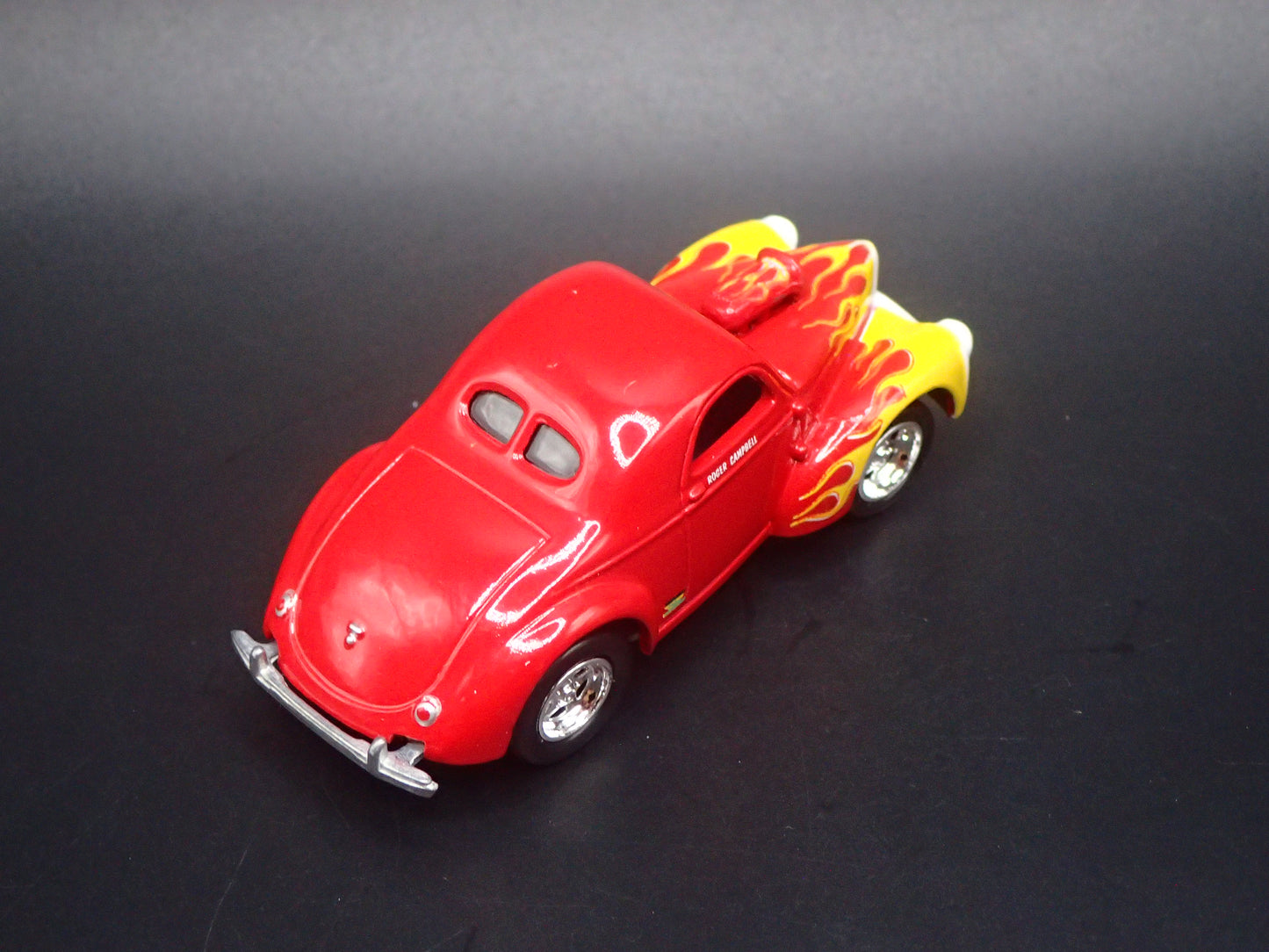 1941 41 WILLY'S COUPE NHRA RED 1:64 SCALE DIORAMA DIECAST MODEL CAR