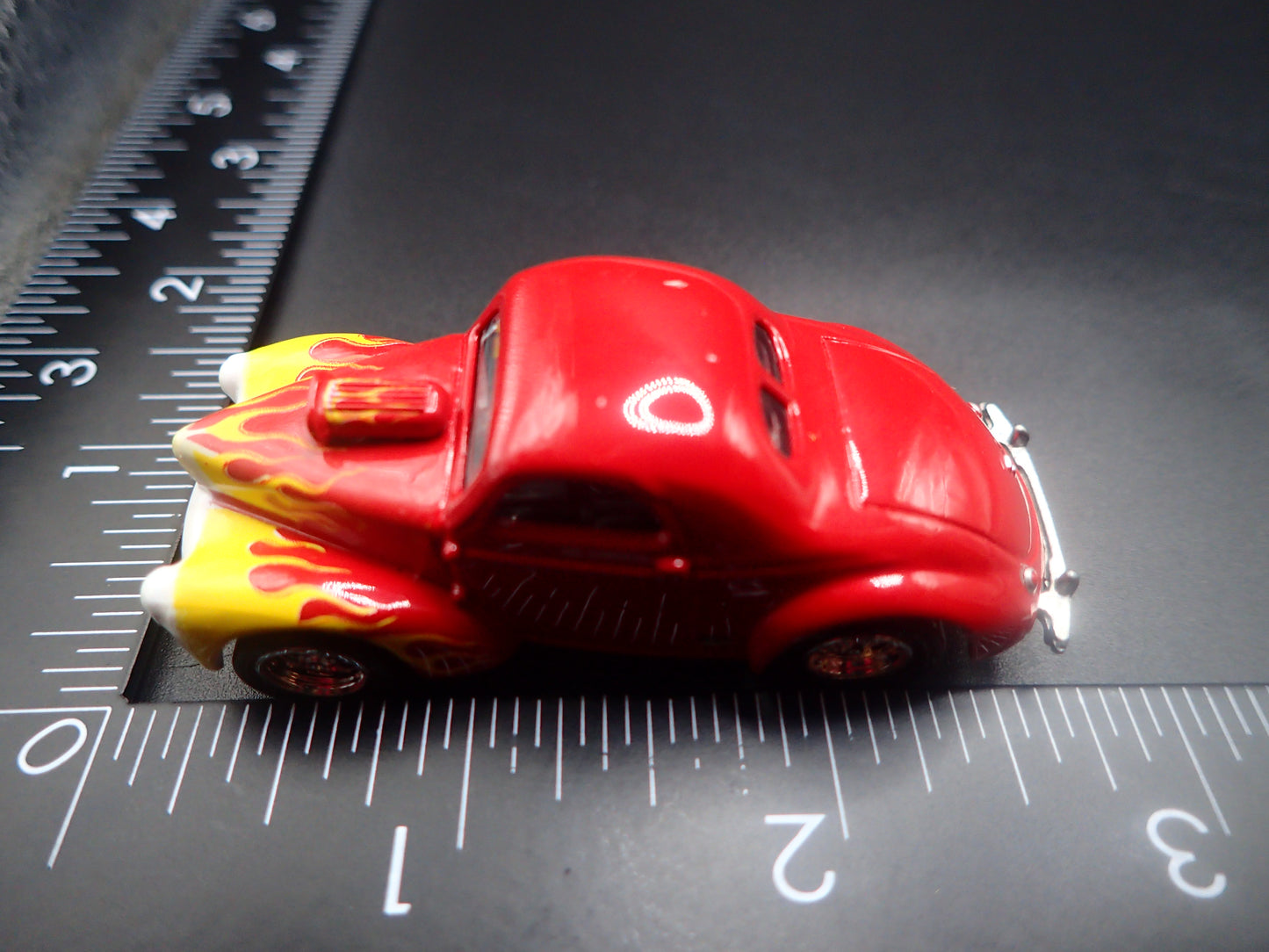 1941 41 WILLY'S COUPE NHRA RED 1:64 SCALE DIORAMA DIECAST MODEL CAR