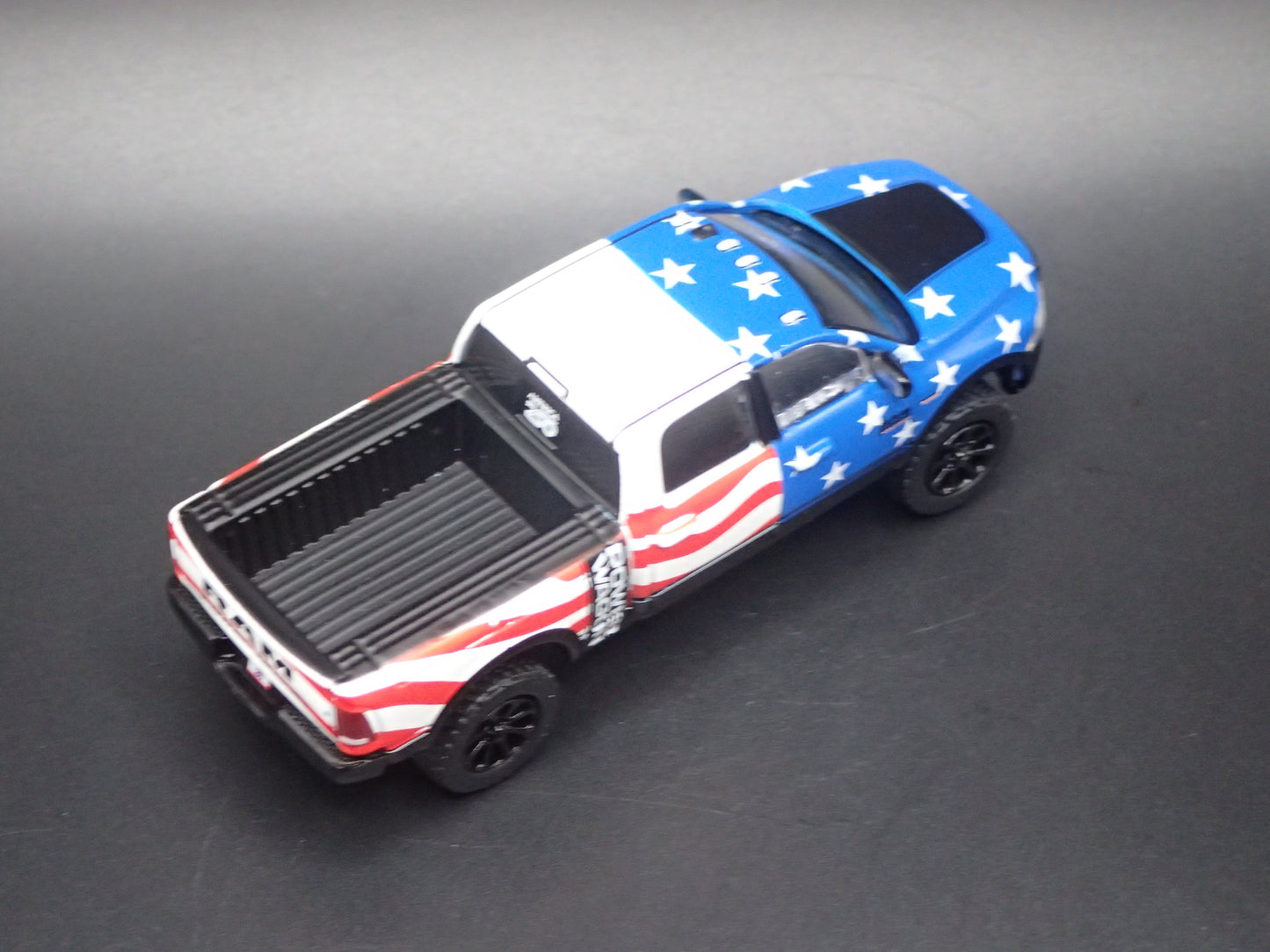 2017-2026 RAM 2500 POWER WAGON PICKUP TRUCK AMERICA 250 1/64 SCALE DIECAST CAR