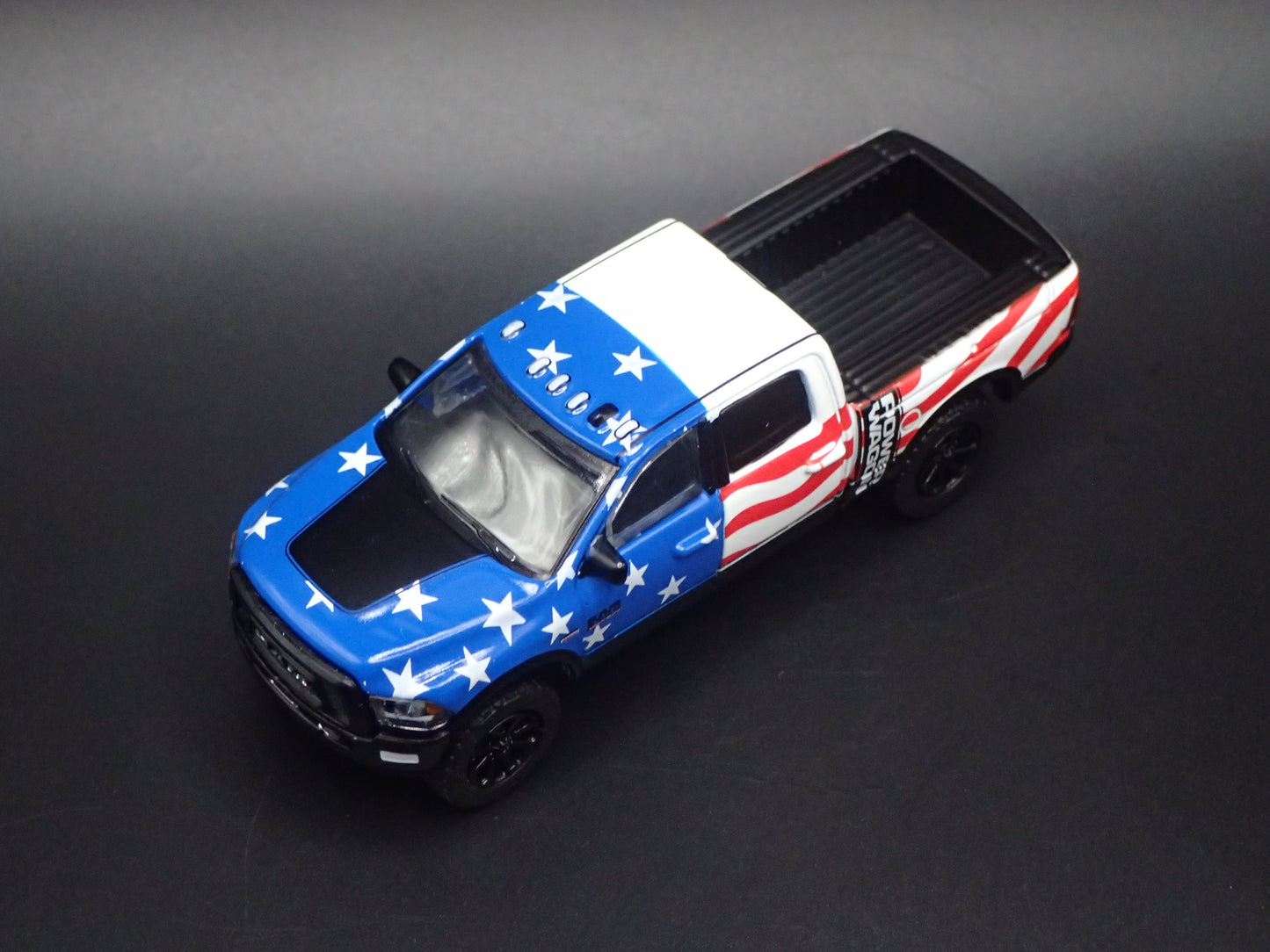 2017-2026 RAM 2500 POWER WAGON PICKUP TRUCK AMERICA 250 1/64 SCALE DIECAST CAR