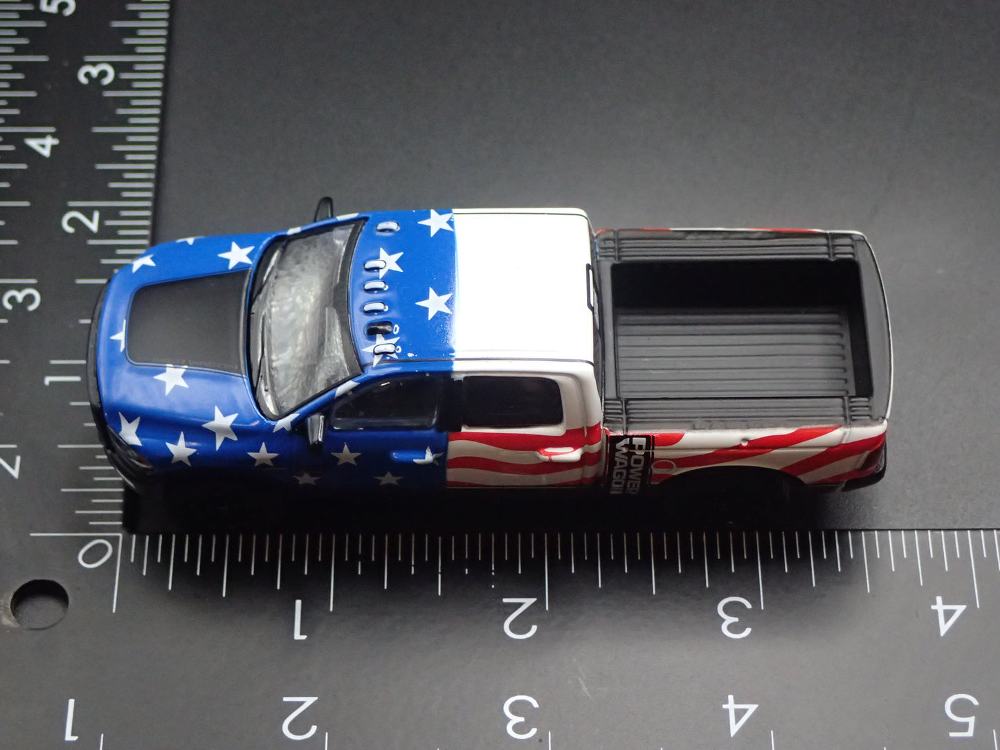 2017-2026 RAM 2500 POWER WAGON PICKUP TRUCK AMERICA 250 1/64 SCALE DIECAST CAR