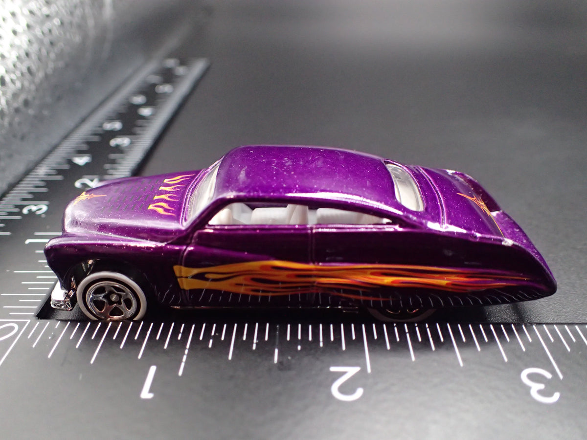 1951 51 MERC MERCURY PURPLE PASSION RARE 1:64 SCALE DIORAMA DIECAST MODEL CAR