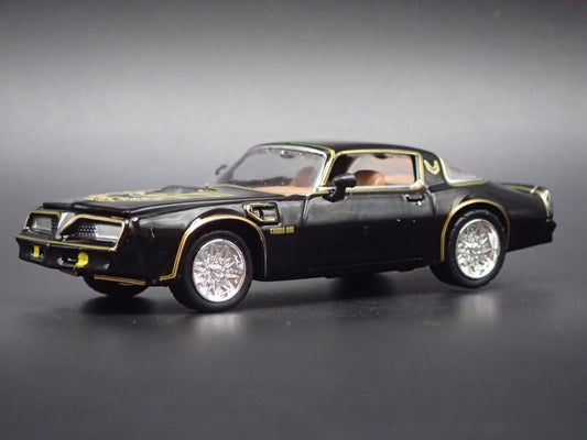 1978 PONTIAC FIREBIRD TRANS AM T/A BLACK 1:64 SCALE COLLECTIBLE DIECAST MODEL CAR