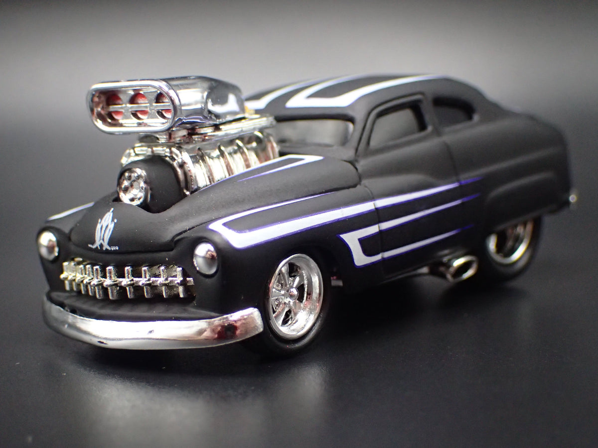 1949 49 MERCURY COUPE W/ BLOWER 1:64 SCALE COLLECTIBLE DIORAMA DIECAST MODEL CAR