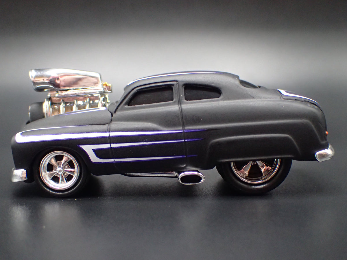 1949 49 MERCURY COUPE W/ BLOWER 1:64 SCALE COLLECTIBLE DIORAMA DIECAST MODEL CAR