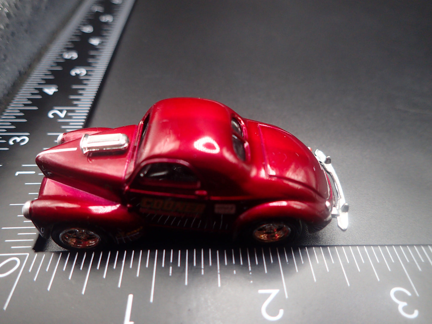 1941 41 WILLY'S COUPE COONER WIRE NHRA 1:64 SCALE DIORAMA DIECAST MODEL CAR