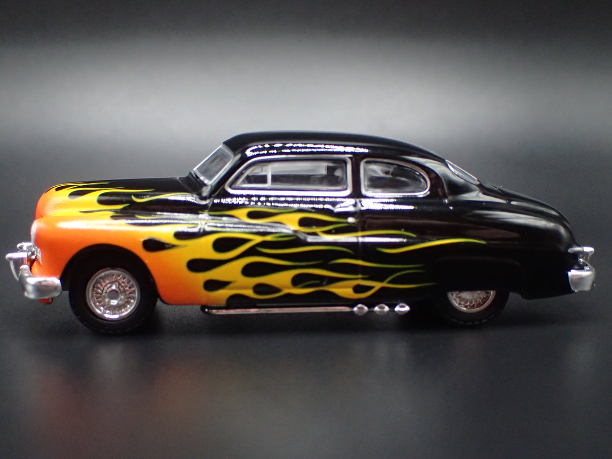 1949 49 MERC MERCURY EIGHT COUPE BLACK 1:64 SCALE DIORAMA DIECAST MODEL CAR