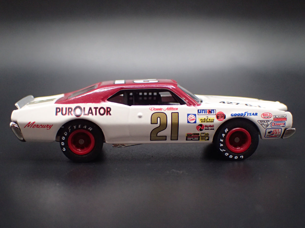 1971 71 MERCURY CYCLONE #21 DONNIE ALLISON NASCAR 1/64 SCALE DIECAST MODEL CAR
