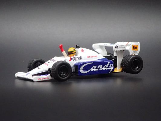 TOLEMAN TG184 #19 1984 MONACO SENNA VINTAGE F1 RACING 1:64 SCALE DIECAST MODEL CAR