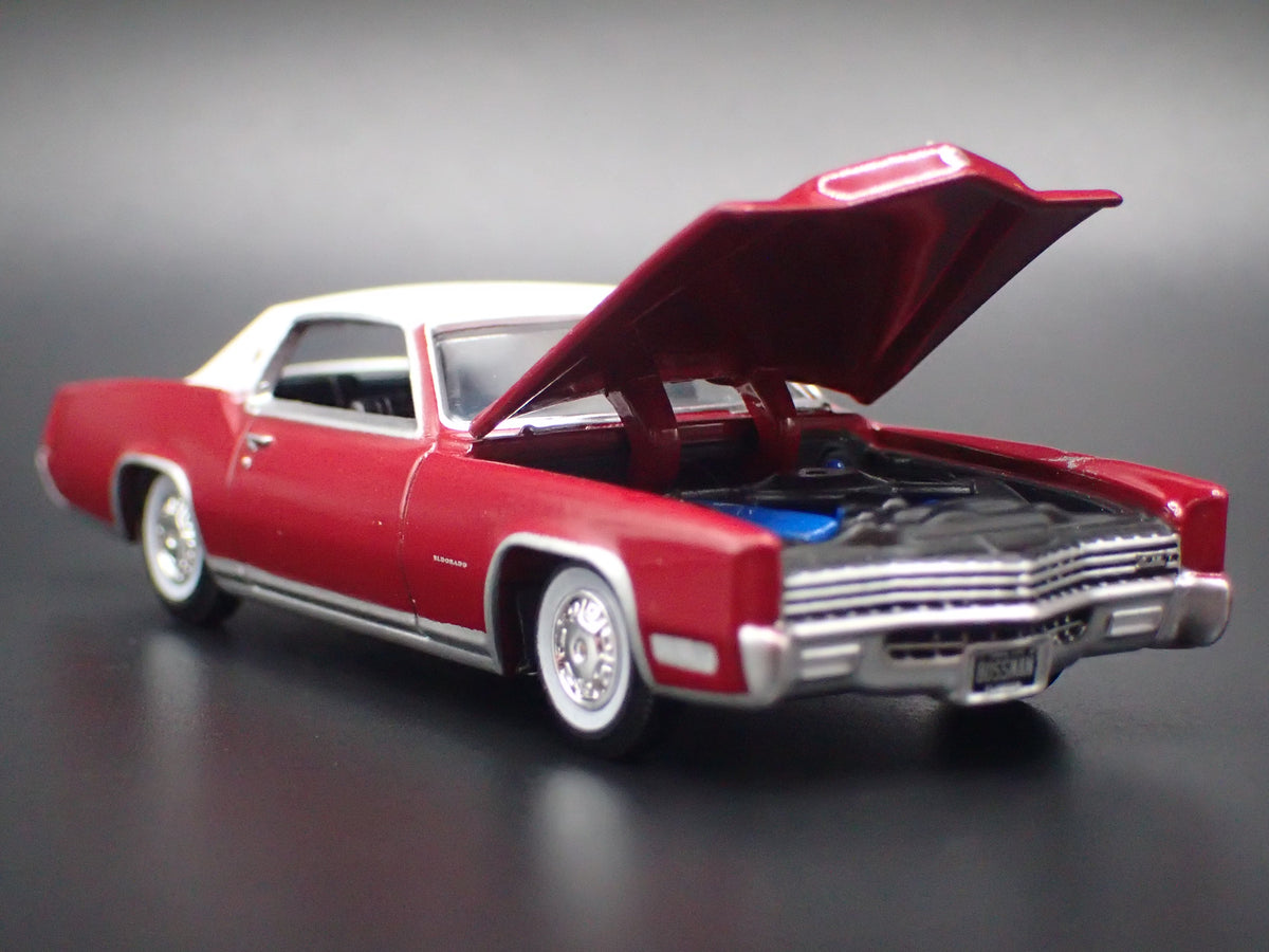1967 67 CADILLAC CADDY ELDORADO RED 1:64 SCALE COLLECTIBLE DIECAST MODEL CAR