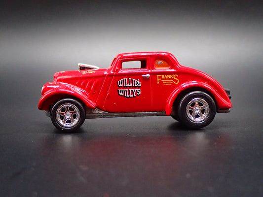 1933 33 WILLIES WILLYS GASSER 1:64 SCALE LIMITED DIORAMA DIECAST MODEL CAR