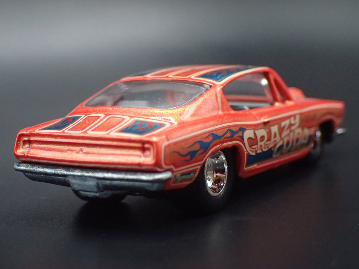 1968 68 PLYMOUTH BARRACUDA CUDA FASTBACK 1/64 SCALE DIORAMA DIECAST MODEL CAR