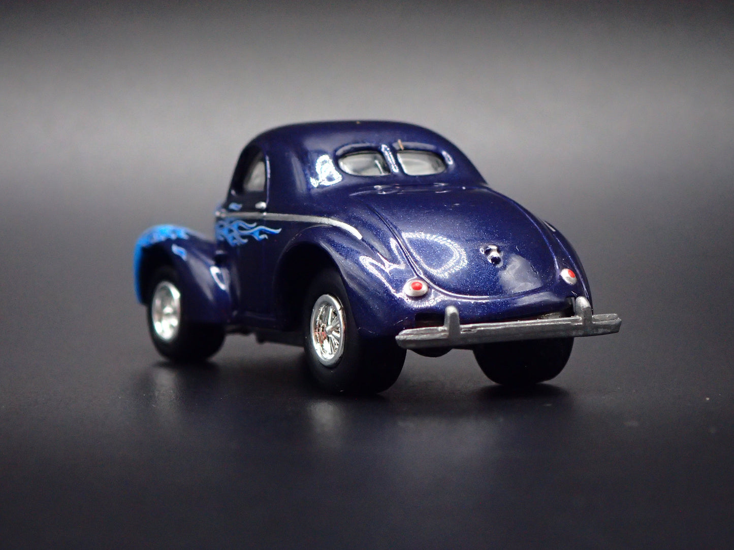 1941 41 WILLY'S COUPE BLUE RARE 1:64 COLLECTIBLE DIORAMA DIECAST MODEL CAR