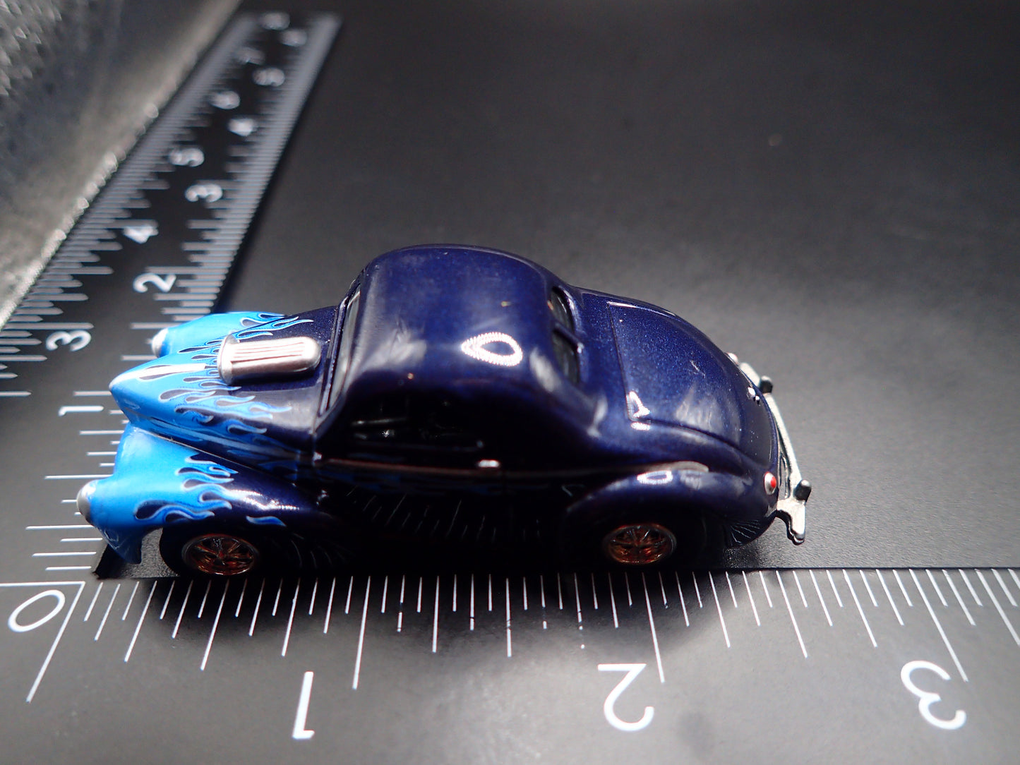 1941 41 WILLY'S COUPE BLUE RARE 1:64 COLLECTIBLE DIORAMA DIECAST MODEL CAR