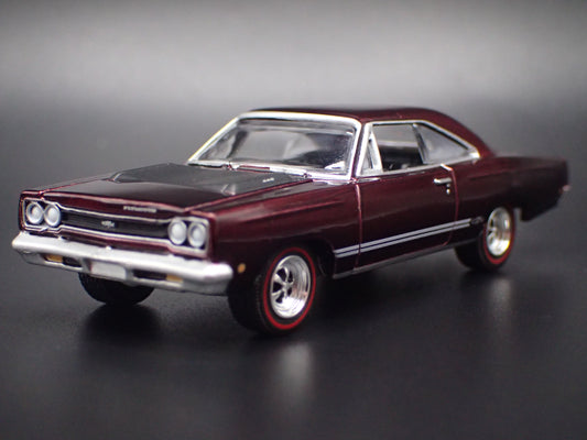 1968 68 PLYMOUTH GTX BURGUNDY 1:64 SCALE COLLECTIBLE DIECAST MODEL CAR