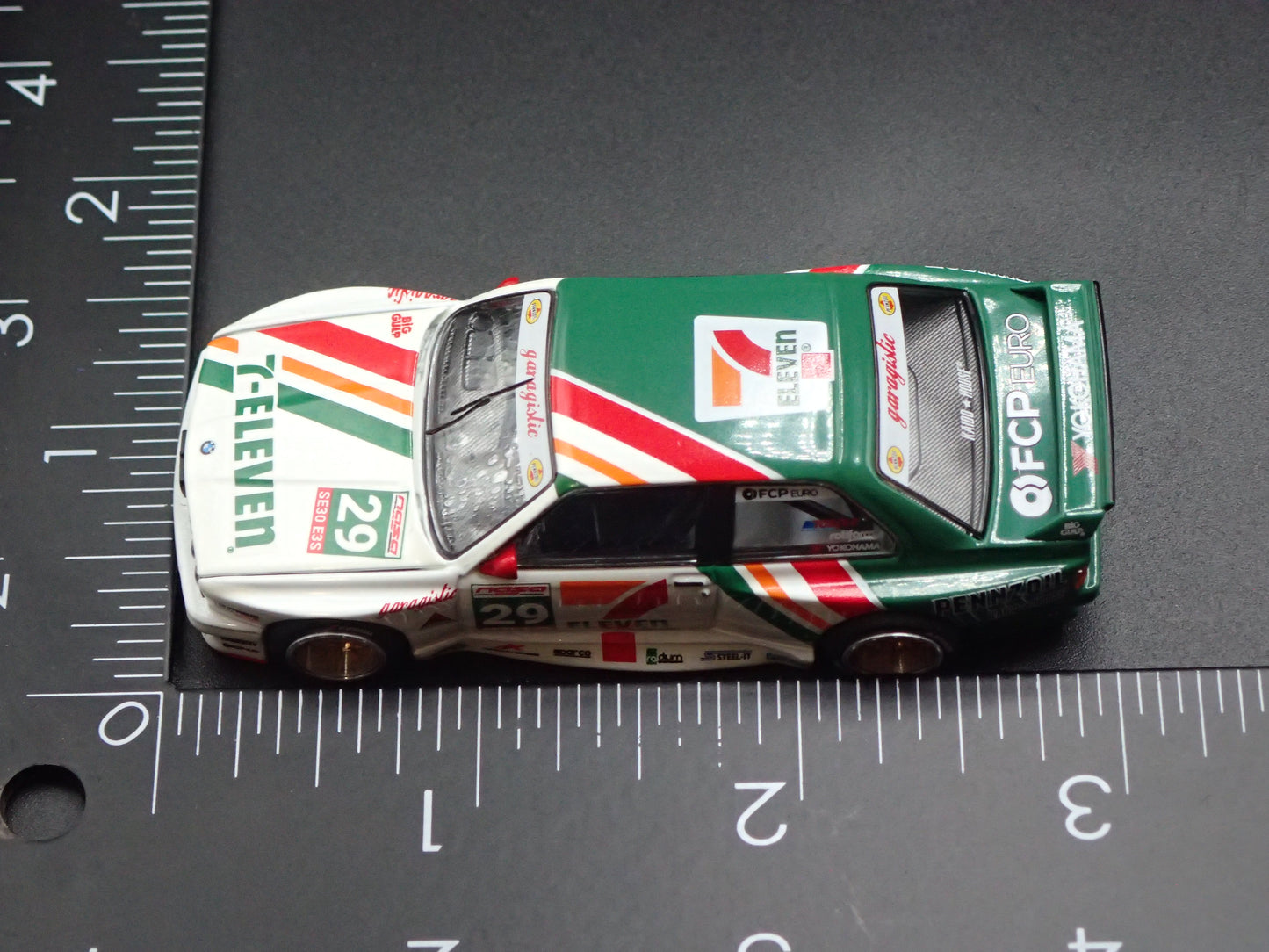 1986-1991 BMW M3 E30 KAIDO GT V1 LARRY CHEN 7/11 1:64 SCALE DIORAMA DIECAST MODEL CAR