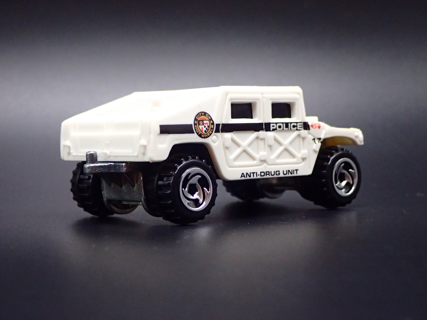 1992-2006 HUMMER HUMVEE H1 POLICE WHITE 1:64 SCALE DIECAST MODEL CAR