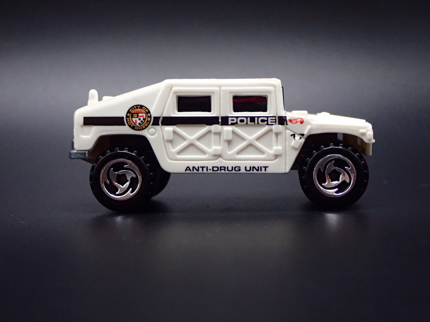1992-2006 HUMMER HUMVEE H1 POLICE WHITE 1:64 SCALE DIECAST MODEL CAR