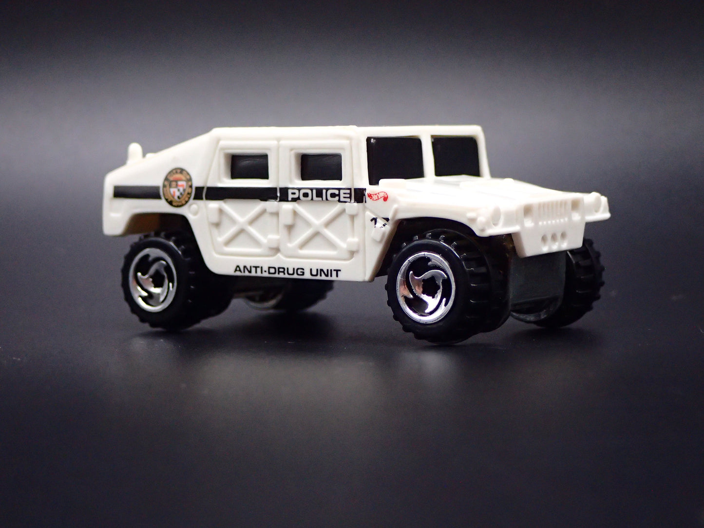 1992-2006 HUMMER HUMVEE H1 POLICE WHITE 1:64 SCALE DIECAST MODEL CAR