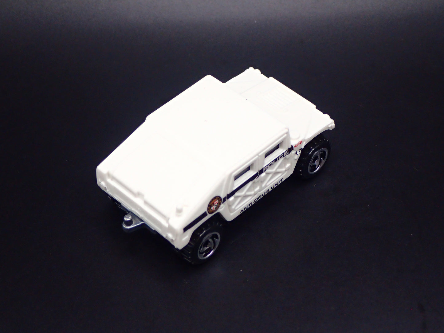1992-2006 HUMMER HUMVEE H1 POLICE WHITE 1:64 SCALE DIECAST MODEL CAR