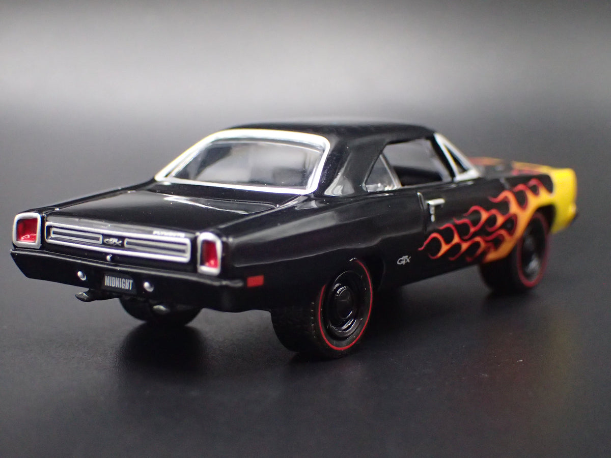 1969 69 PLYMOUTH GTX BLACK 1:64 SCALE COLLECTIBLE DIECAST MODEL CAR