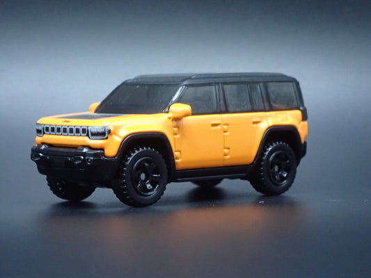 2026-2027 JEEP RECON EV SUV ORANGE 1:64 SCALE DIORAMA DIECAST MODEL CAR