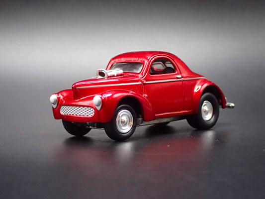 1940 40 WILLY'S COUPE NHRA BURGUNDY 1:64 SCALE COLLECTIBLE DIECAST MODEL CAR
