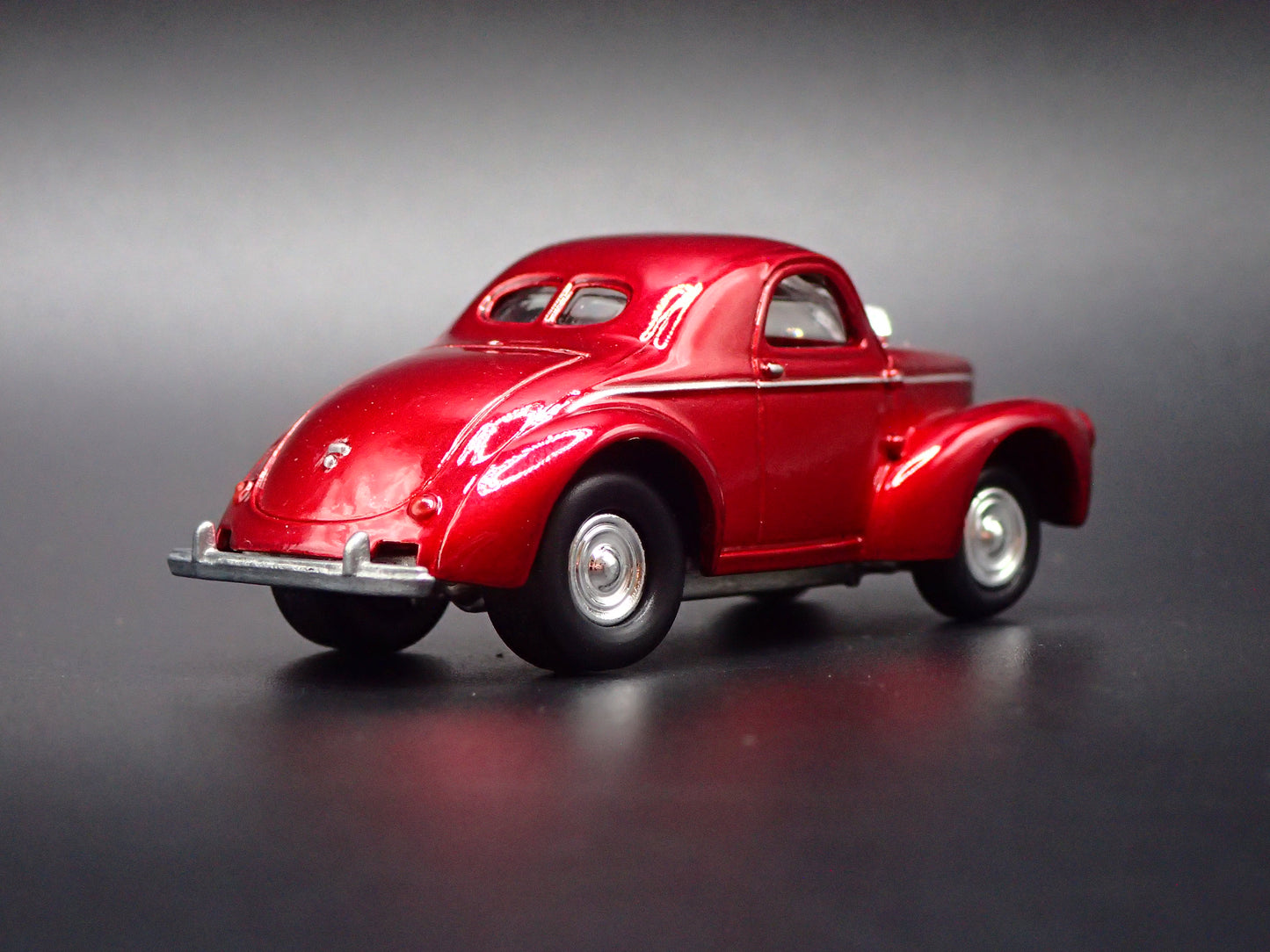 1940 40 WILLY'S COUPE NHRA BURGUNDY 1:64 SCALE COLLECTIBLE DIECAST MODEL CAR