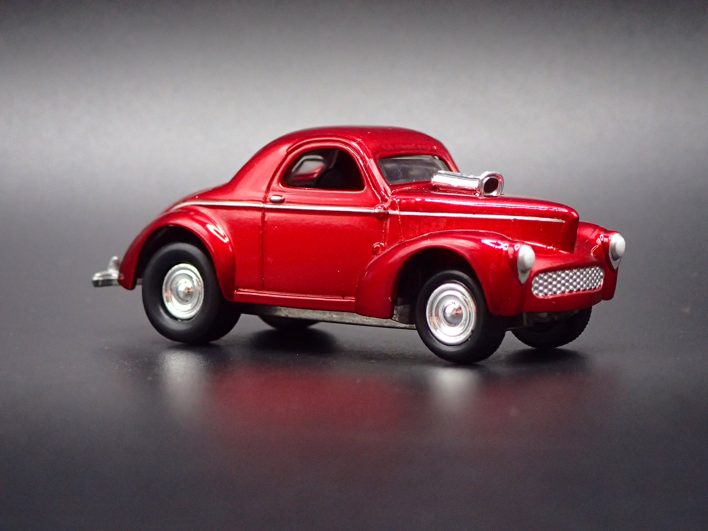 1940 40 WILLY'S COUPE NHRA BURGUNDY 1:64 SCALE COLLECTIBLE DIECAST MODEL CAR