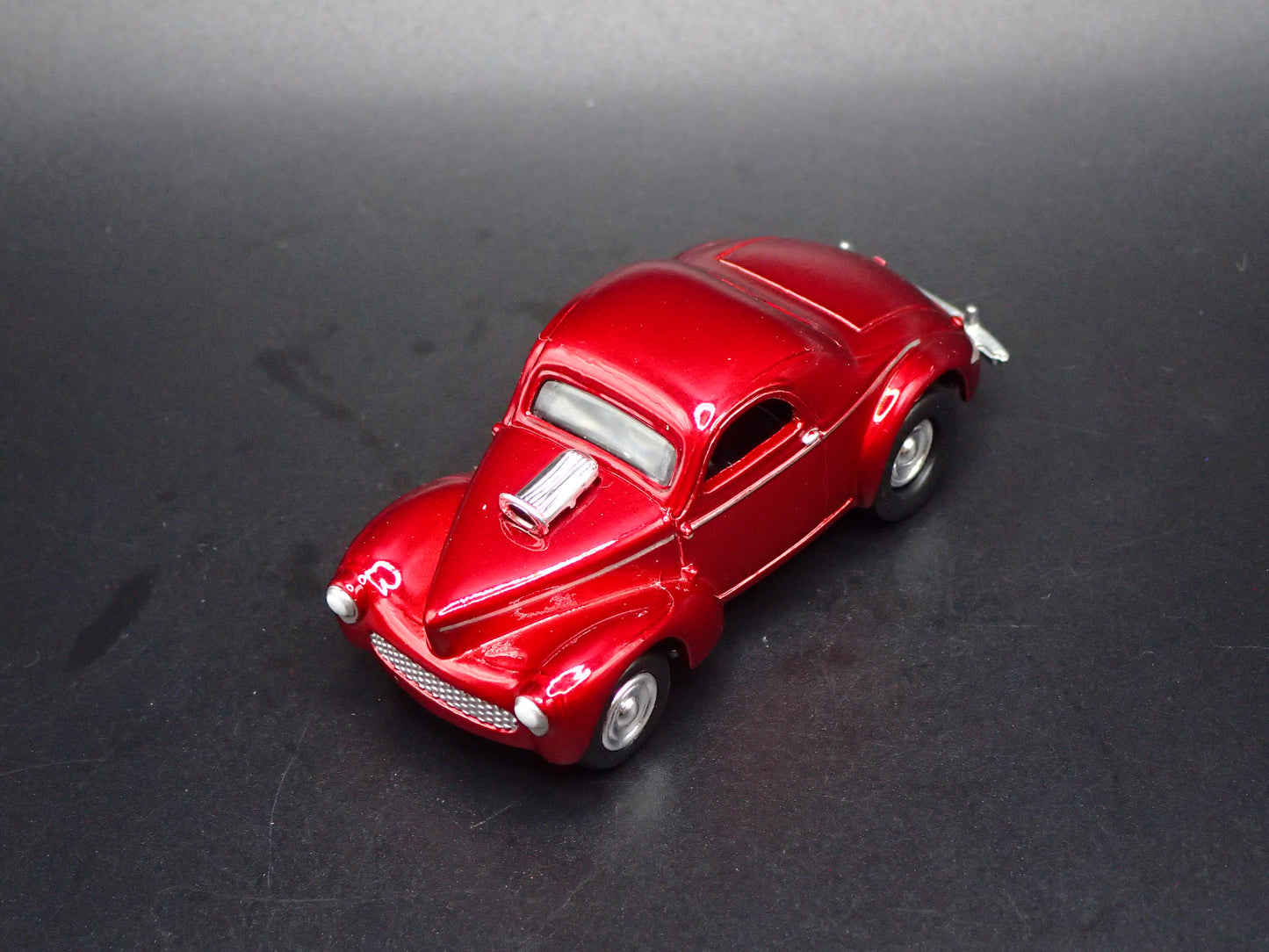 1940 40 WILLY'S COUPE NHRA BURGUNDY 1:64 SCALE COLLECTIBLE DIECAST MODEL CAR