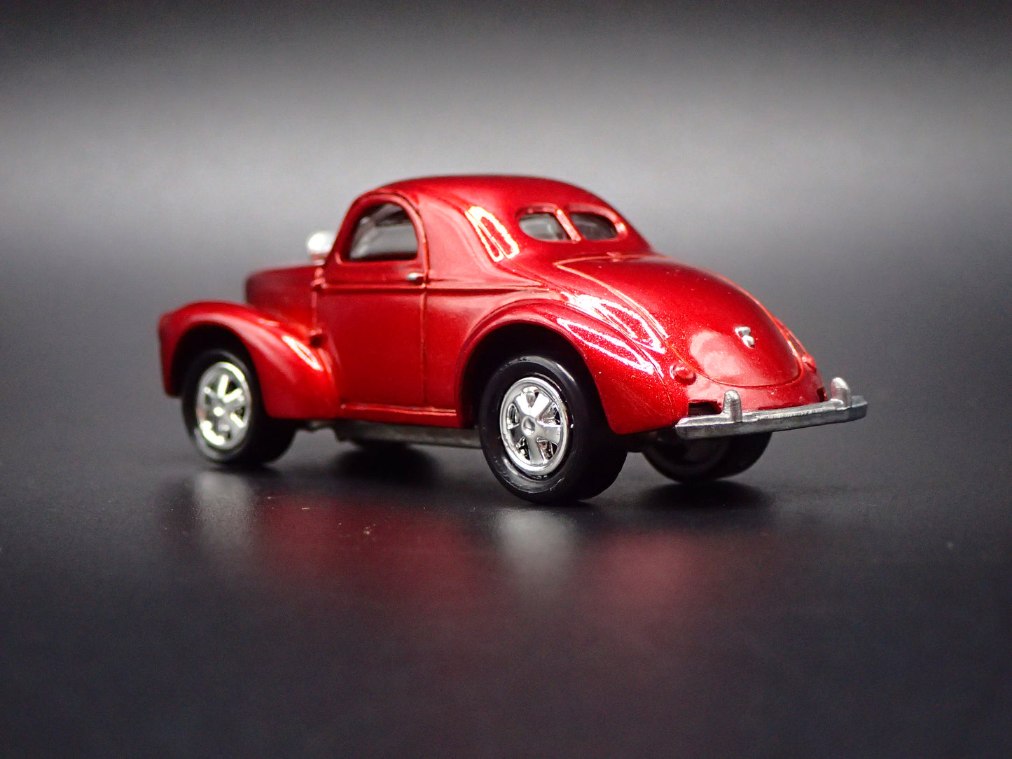 1941 41 WILLY'S COUPE NHRA BURGUNDY 1:64 SCALE DIECAST MODEL CAR