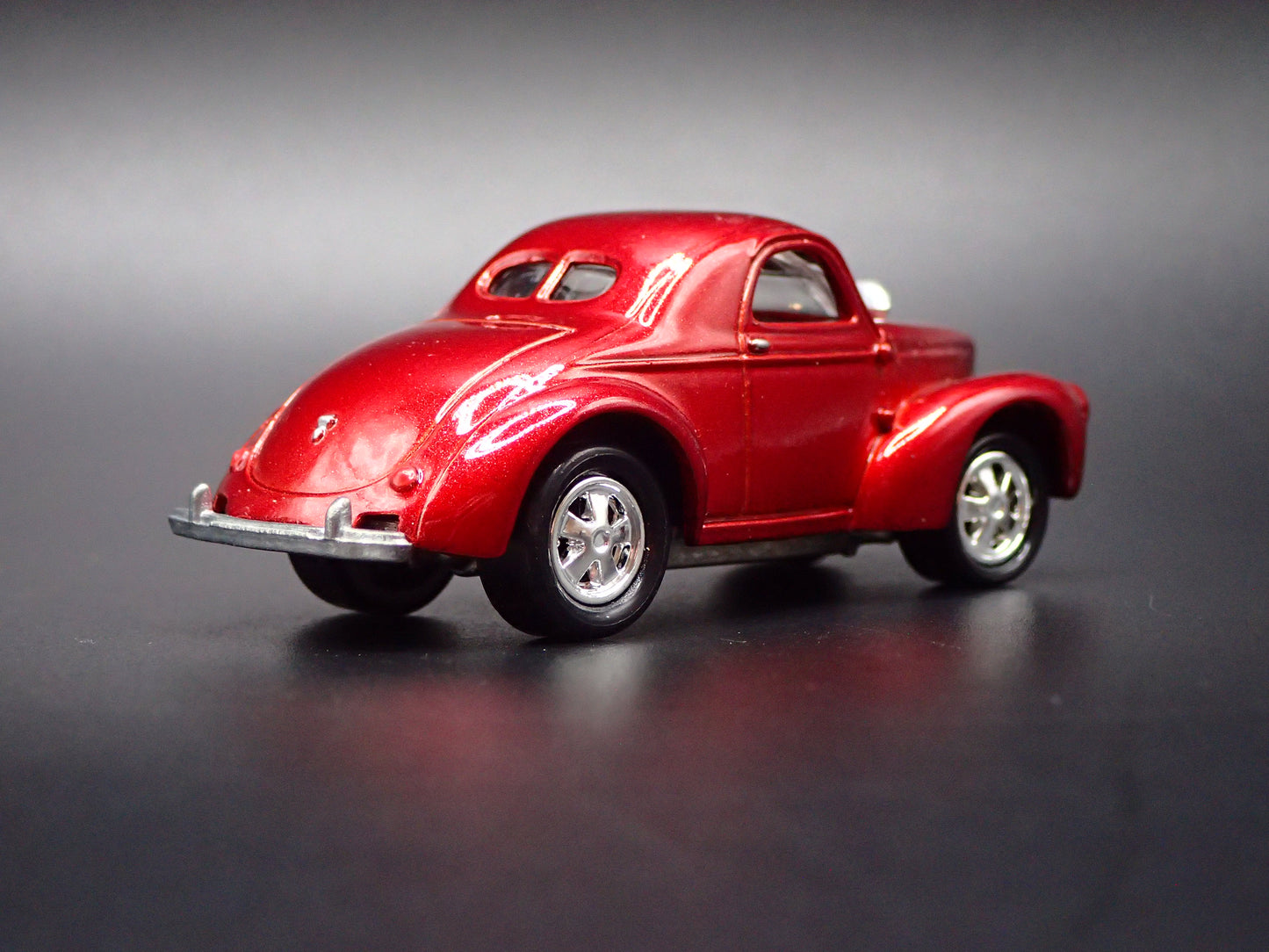 1941 41 WILLY'S COUPE NHRA BURGUNDY 1:64 SCALE DIECAST MODEL CAR