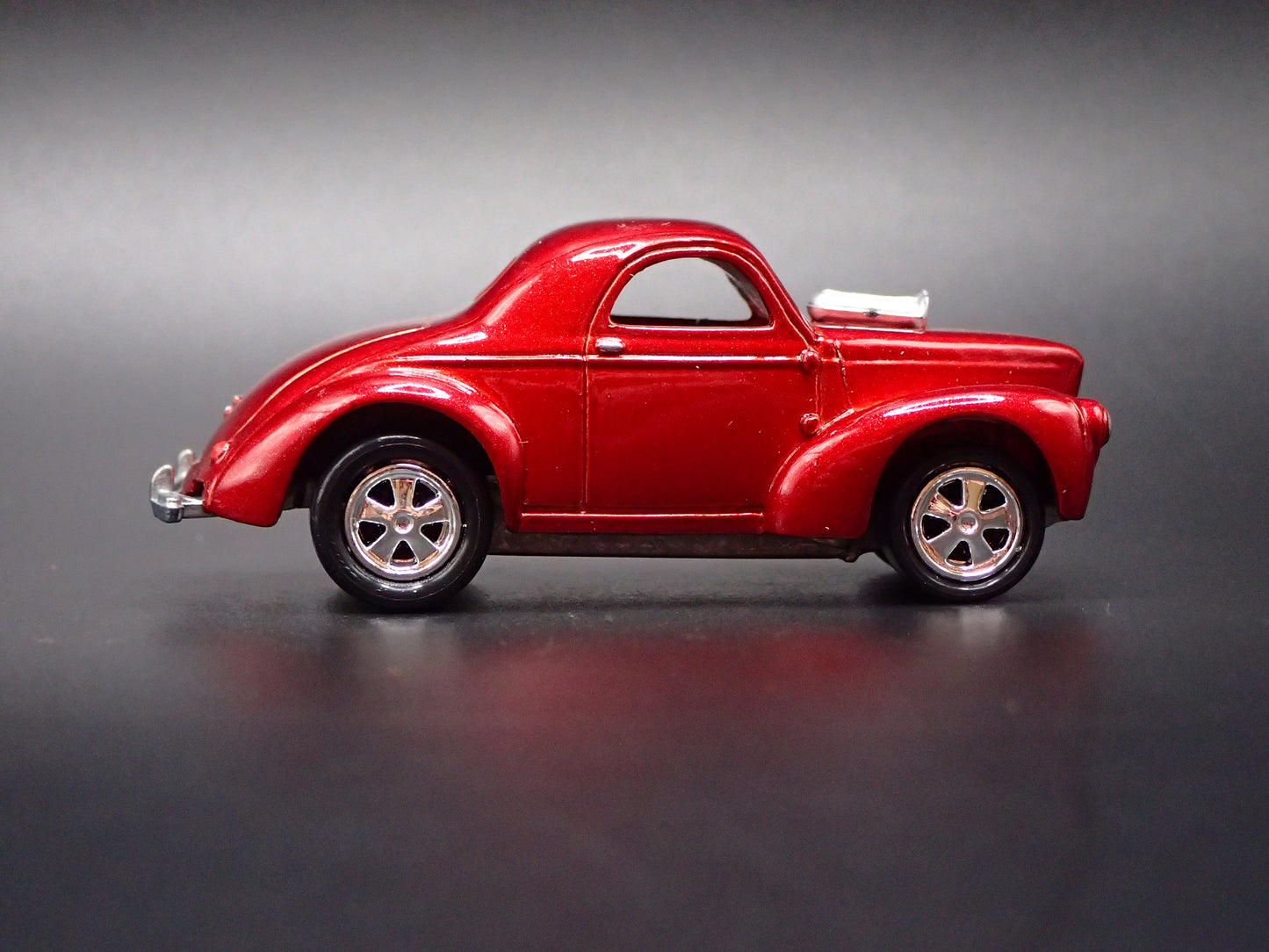 1941 41 WILLY'S COUPE NHRA BURGUNDY 1:64 SCALE DIECAST MODEL CAR