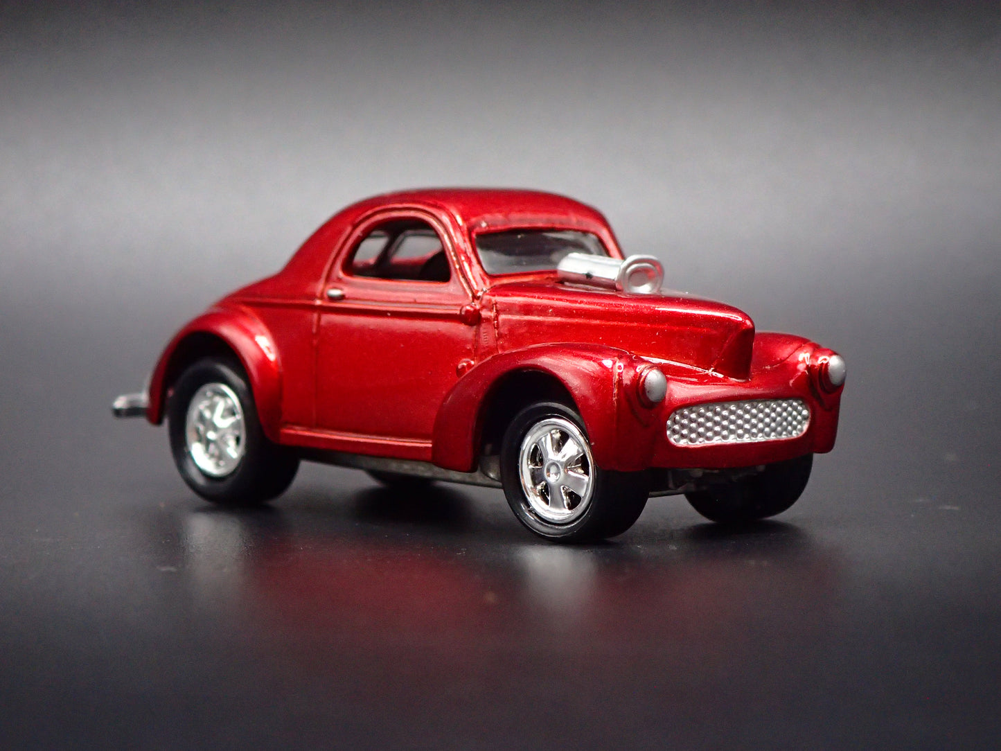 1941 41 WILLY'S COUPE NHRA BURGUNDY 1:64 SCALE DIECAST MODEL CAR