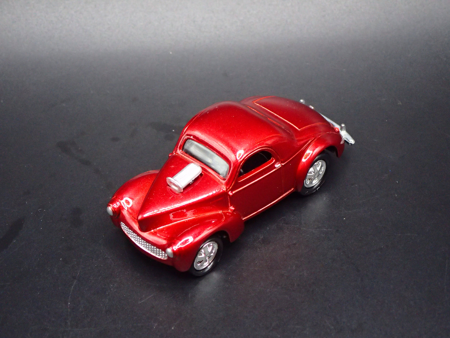 1941 41 WILLY'S COUPE NHRA BURGUNDY 1:64 SCALE DIECAST MODEL CAR