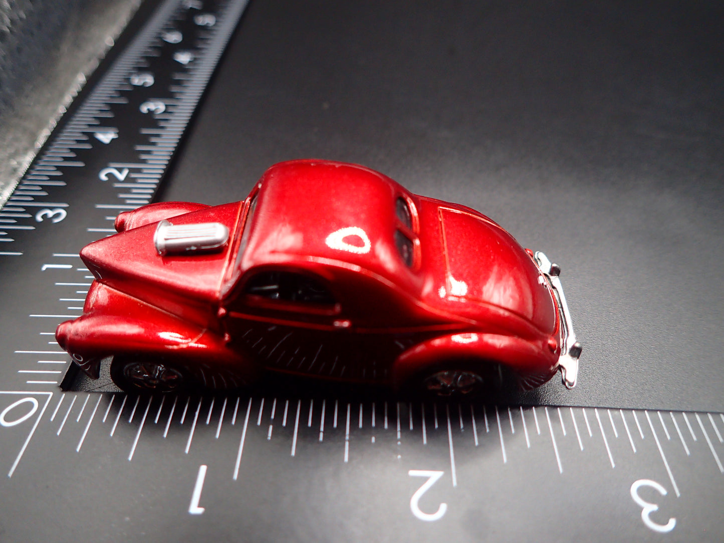 1941 41 WILLY'S COUPE NHRA BURGUNDY 1:64 SCALE DIECAST MODEL CAR