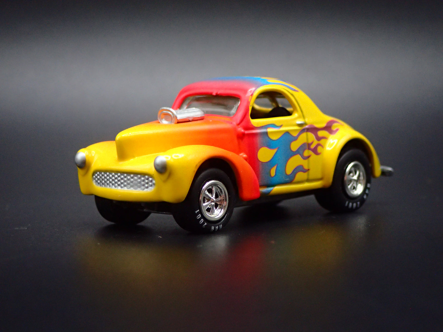1941 41 WILLY'S COUPE NHRA HOT AUGUST NIGHTS 1:64 SCALE DIECAST MODEL CAR