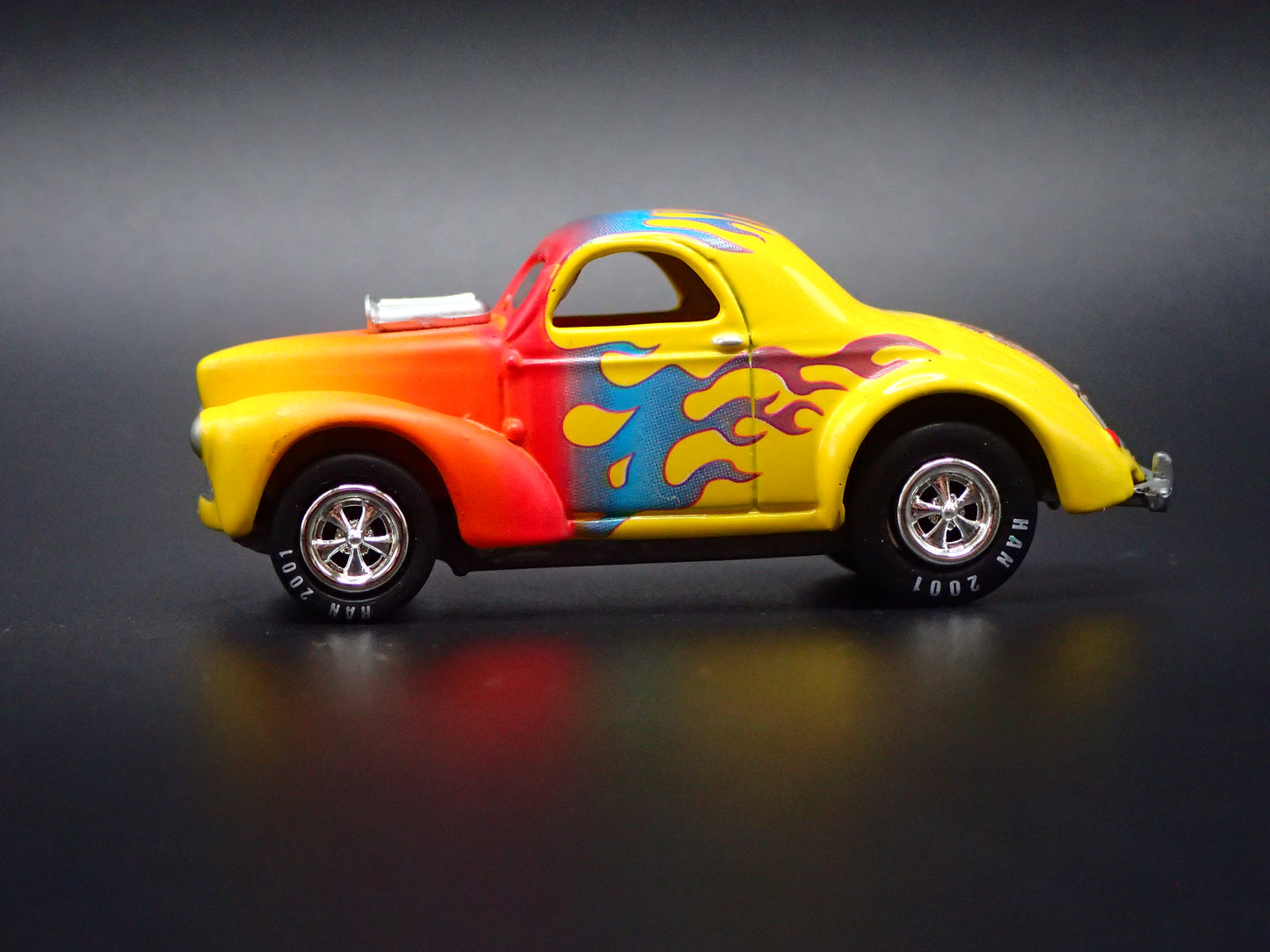 1941 41 WILLY'S COUPE NHRA HOT AUGUST NIGHTS 1:64 SCALE DIECAST MODEL CAR