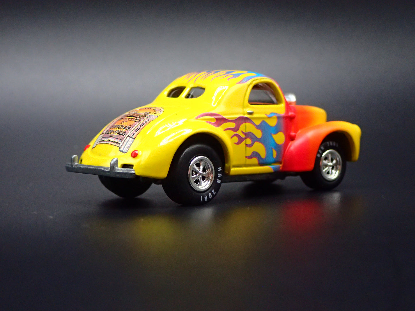 1941 41 WILLY'S COUPE NHRA HOT AUGUST NIGHTS 1:64 SCALE DIECAST MODEL CAR